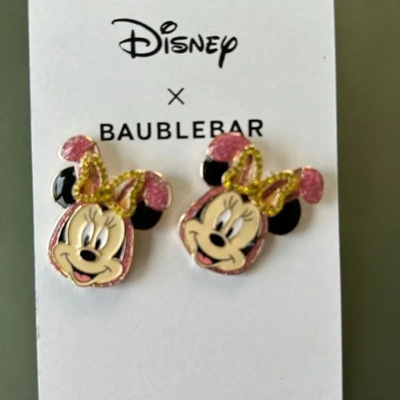 Baublebar x Disney Minnie Mouse Enamel Easter  Earrings… - Picture 2 of 5